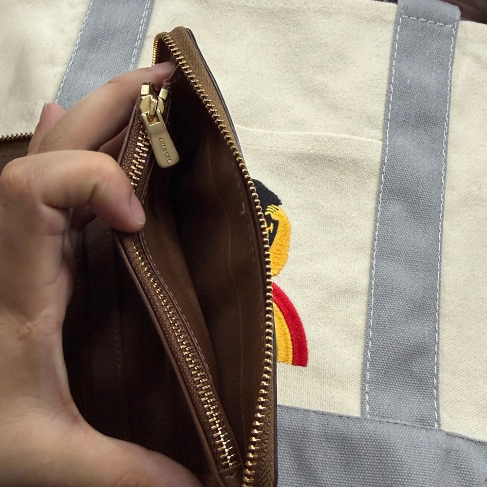 Coach Zip-Around Wallet - Picture 5 of 6